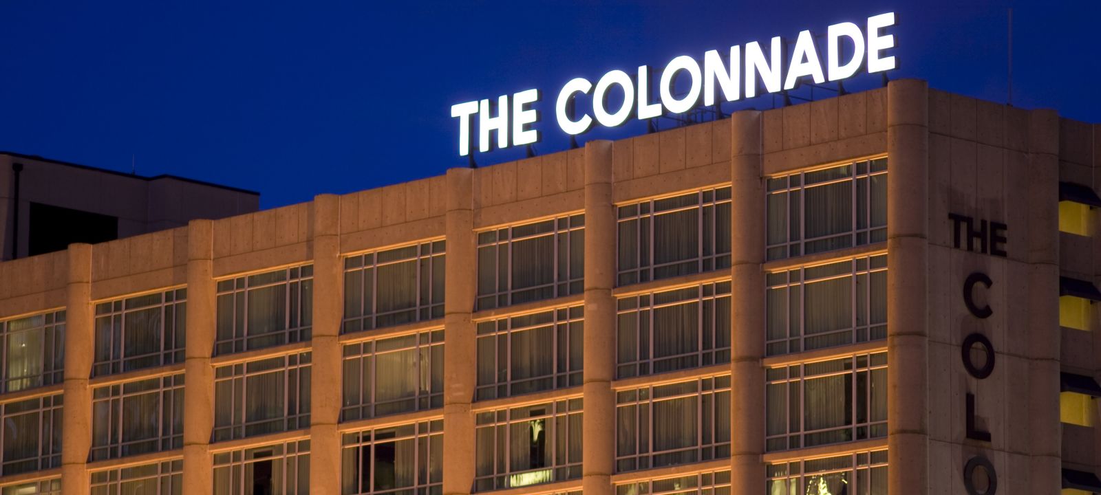 The Colonnade Hotel Exterior Building Night View