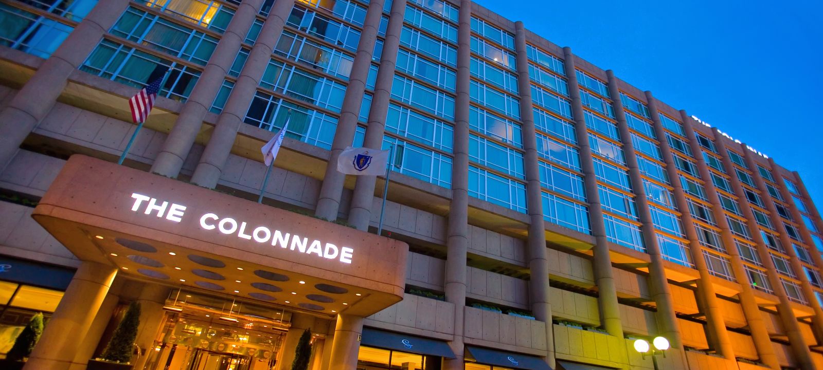 The colonnade hotel exterior