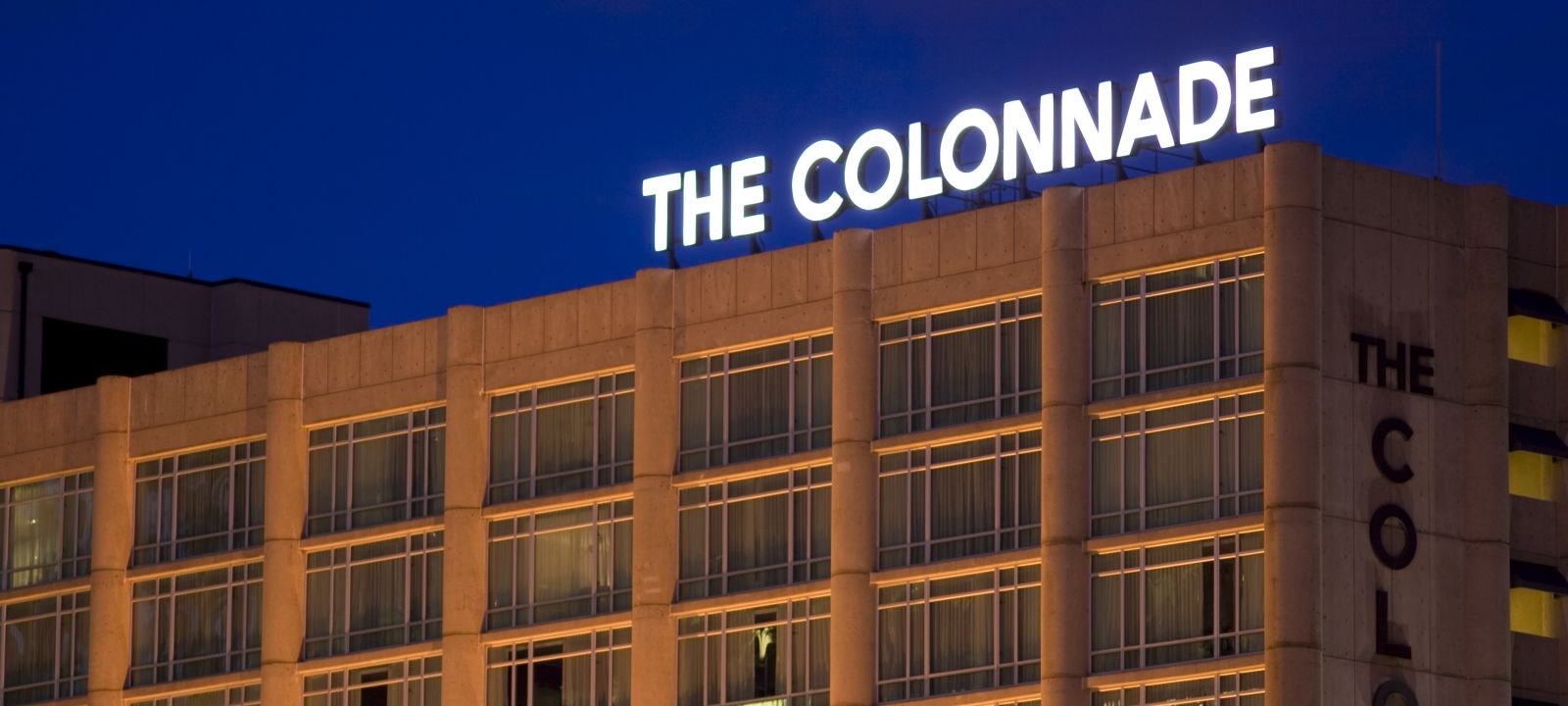 The Colonnade Hotel Exterior Building Night View