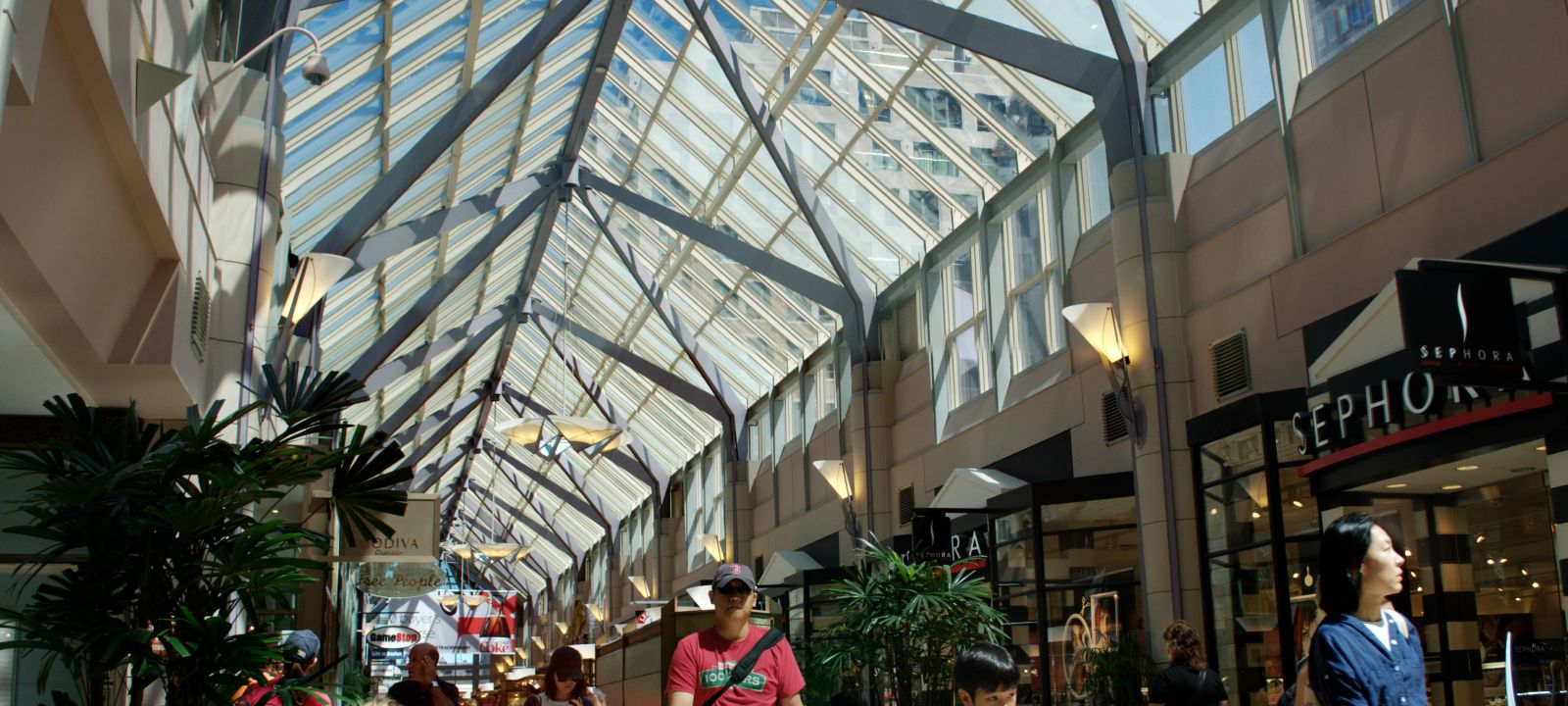 Interior of Prudential Shopping Center