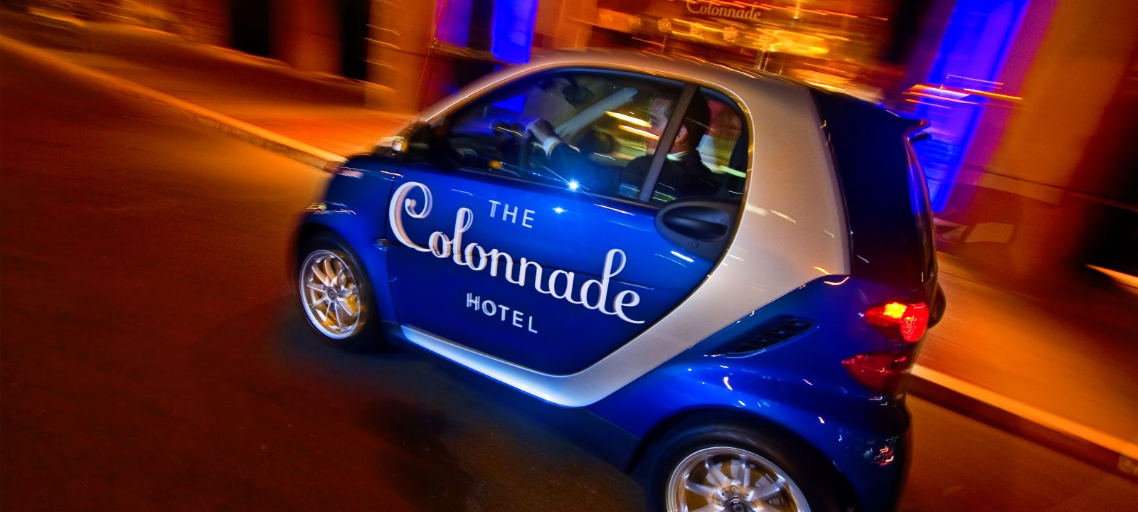 The Colonnade Hotel smart car